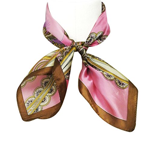 Wrapables 100% Silk Neckerchief Square Scarf4