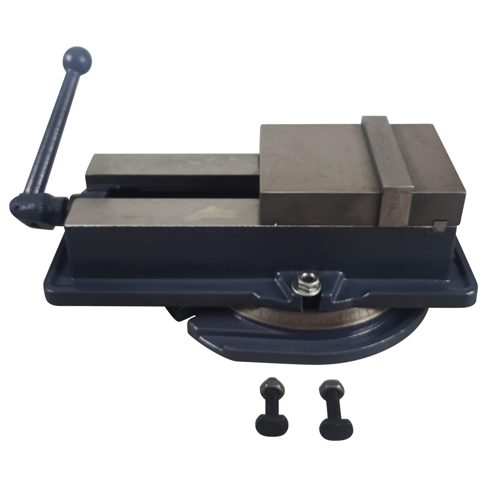 BEILOCKERY 5 Inch Milling Machine Vise Bench Clamp Vise With Adjustable Directional Base High Precision Milling Machine Bench Vise Industrial Grade Vise