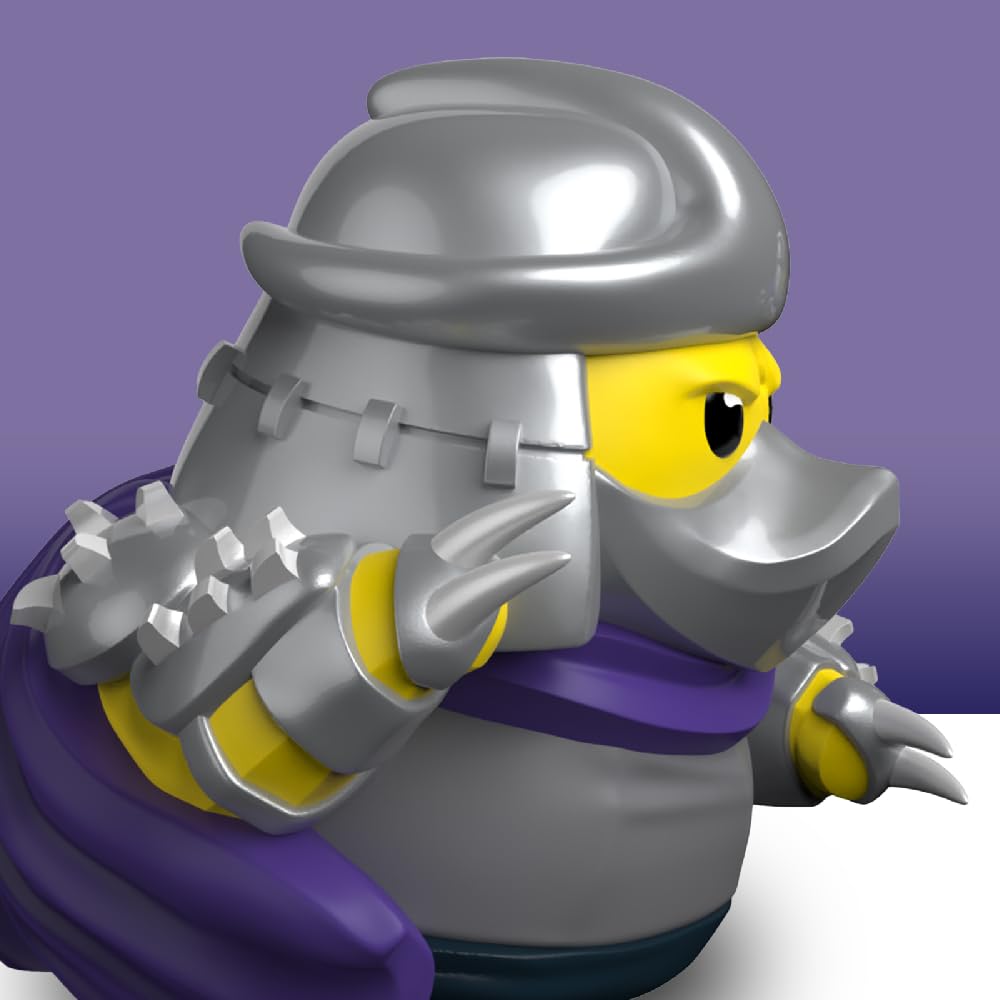 TUBBZ First Edition Shredder Collectible Vinyl Rubber Duck Figure, Official Teenage Mutant Ninja Turtles Merchandise - Image 4
