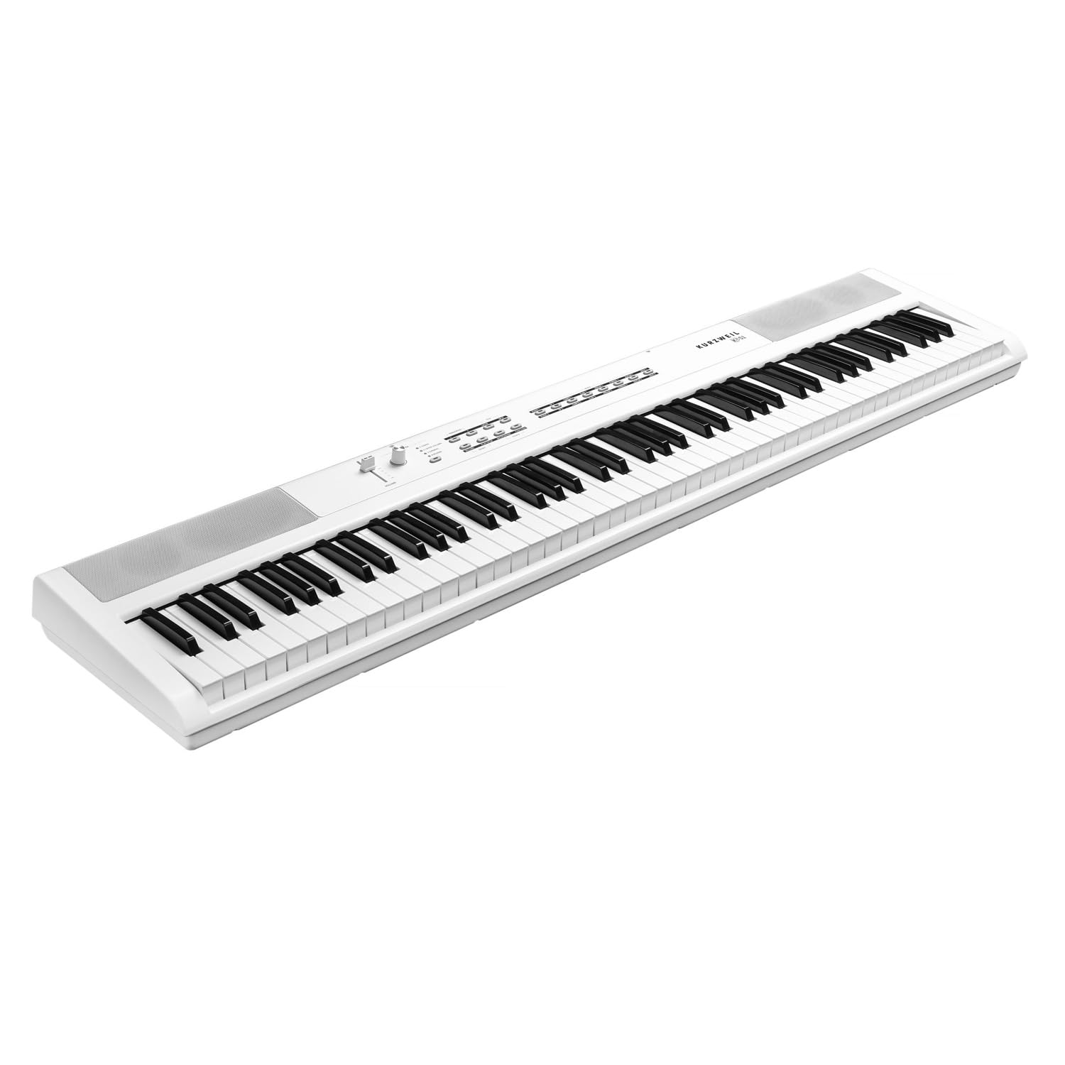 Kurzweil KaS1 Piano numérique, 88 touches, mécanisme marteau, polyphonie 128 voix, blanc