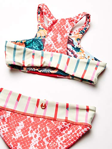 Image of Maaji Girls' High Neck with Zip Front Bikini Swimsuit Set