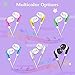 YFSFQS Kids Bulk Earbuds Headphones 50 Pack Multi Colored Wholesale Wired Earphones Perfect for School Classroom Libraries Students Individually Bagged (6 Color)