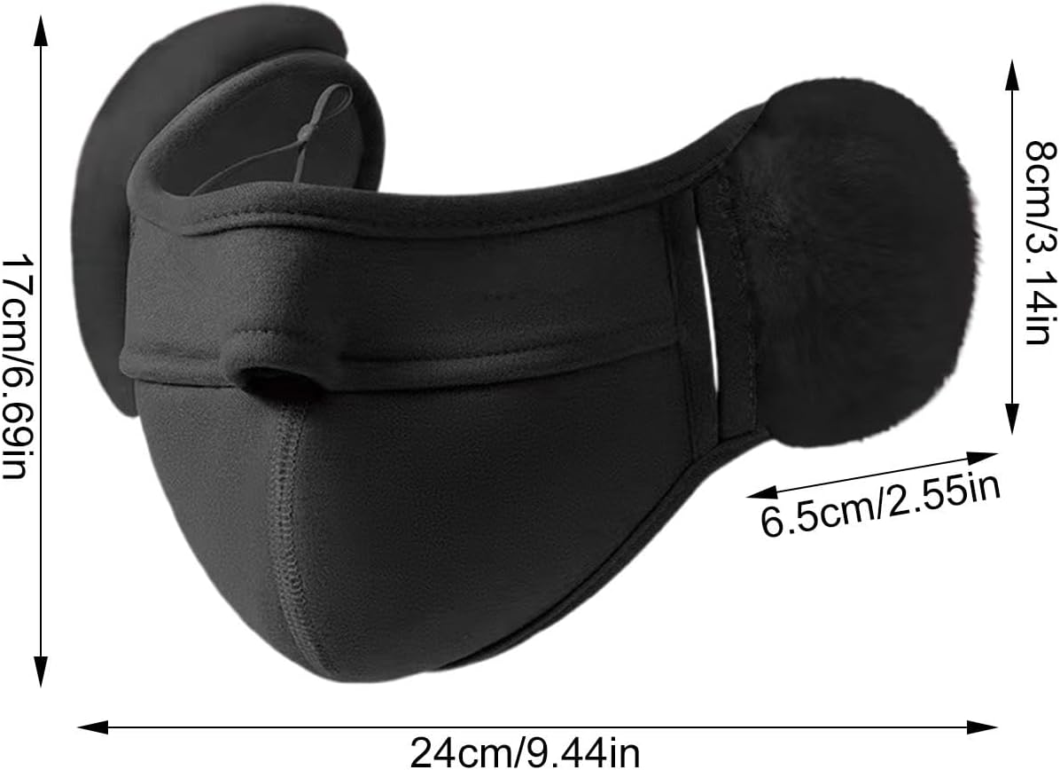 Winter Warm Face Masque - Cold Weather Face Protector, Breathable Windproof masks | Thermal Insulated Outdoor Face Cover for Winter Sports, Snow Ski Gear, Cycling, Hiking, Running masks 8 51tQEtmGdSL. AC SL1500