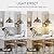 Haolaike Gold Pendant Lights Kitchen Island Industrial Pendant Light Fixtures Dome Kitchen Island Lights Metal Shade Modern Pendant Lighting for Bar Farmhouse Dining Room Bedroom Hallway?3 Packs?