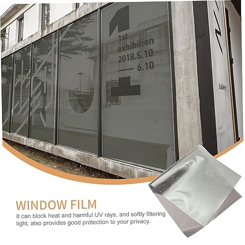 Película de privacidad para ventana Cabilock 100x50cm Gris miniatura 3