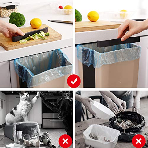 Caneca colapsable para basura de 9L para cocina y baño miniatura 2