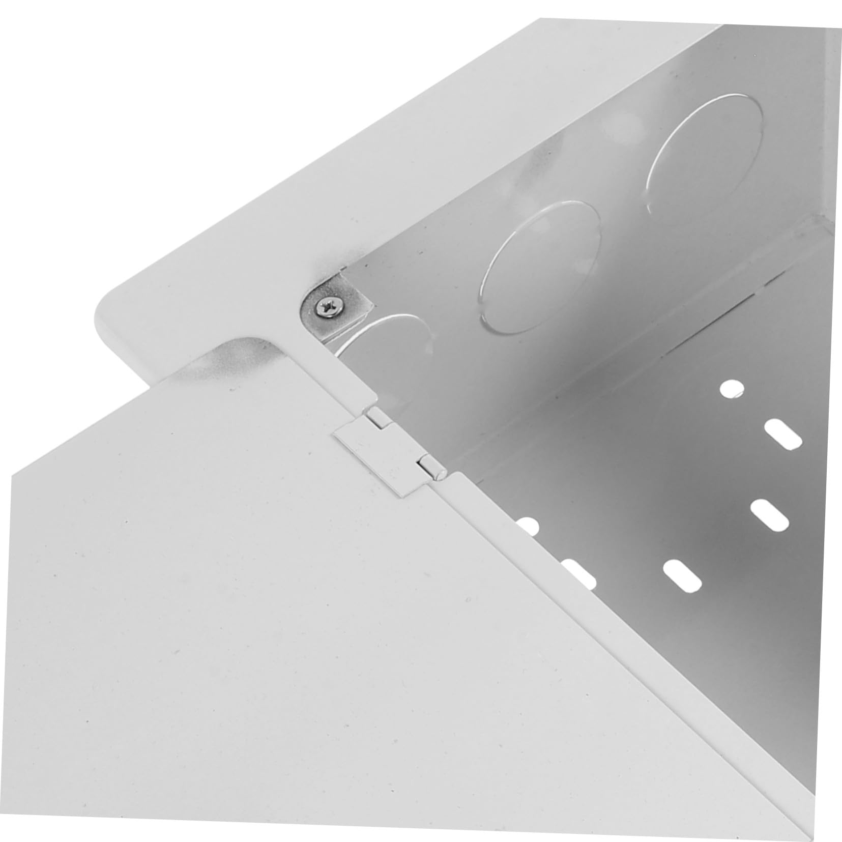 Caja de Distribución Exterior, Acero Laminado en Frío, Color Blanco