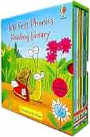 Usborne My First Phonics Reading Library 15 Books Collection