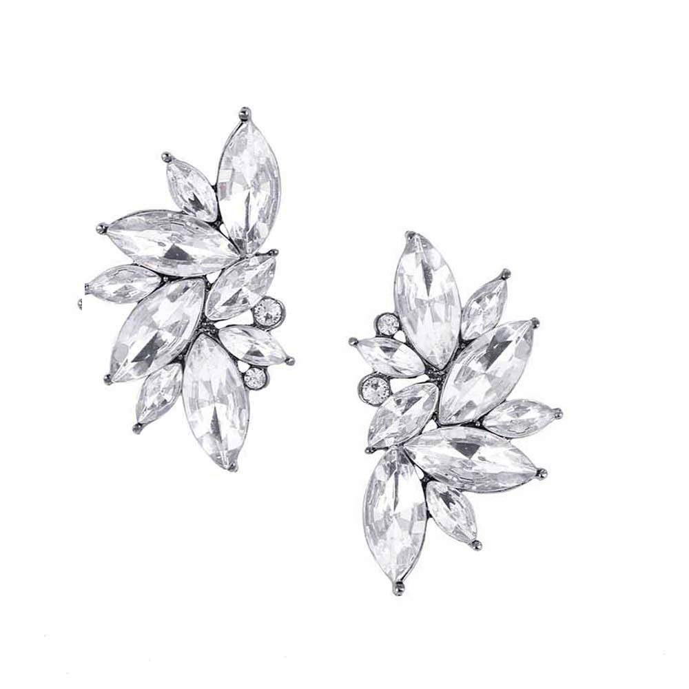 See full amazon price history chart for OOMPH Jewellery White Metal, Crystal Floral Cubic Zirconia Large Ear Stud Earrings for Women OOMPH Jewellery White Metal, Crystal Floral Cubic Zirconia Large Ear Stud Earrings for Women (B07JGWX8CM) Amazon Price History, Amazon Price Tracker