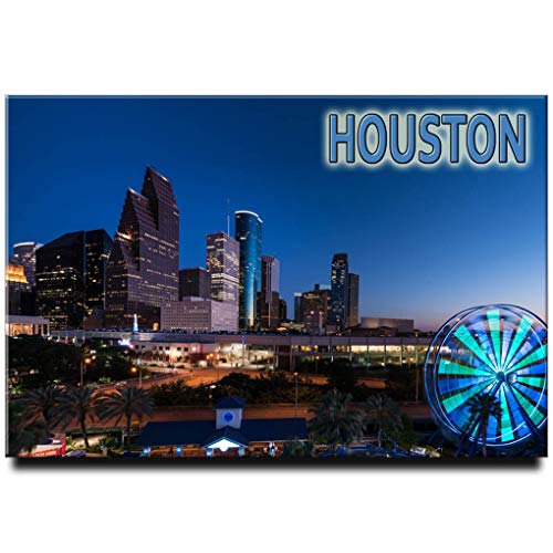 Imán decorativo Texas tamaño 2x3 pulgadas
