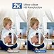 Cinnado Überwachungskamera Innen - 2K Babyphone mit Kamera, 360 Grad WLAN Indoor Hundekamera mit APP, Automatische Verfolgung, Zwei-Wege-Audio, Bewegungserkennung, Nachtsicht, kompatibel mit Alexa
