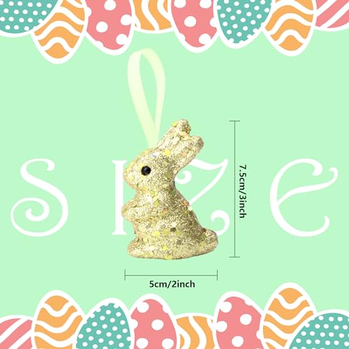 Lapins de Pâques en mousse pour sublimer votre arbre de table festif - 3