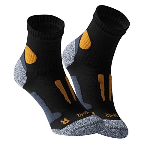 2 Pair Original VCA® Performance Quarter - Running socks"SPEED" Special Padded protection points, UNISEX Cover