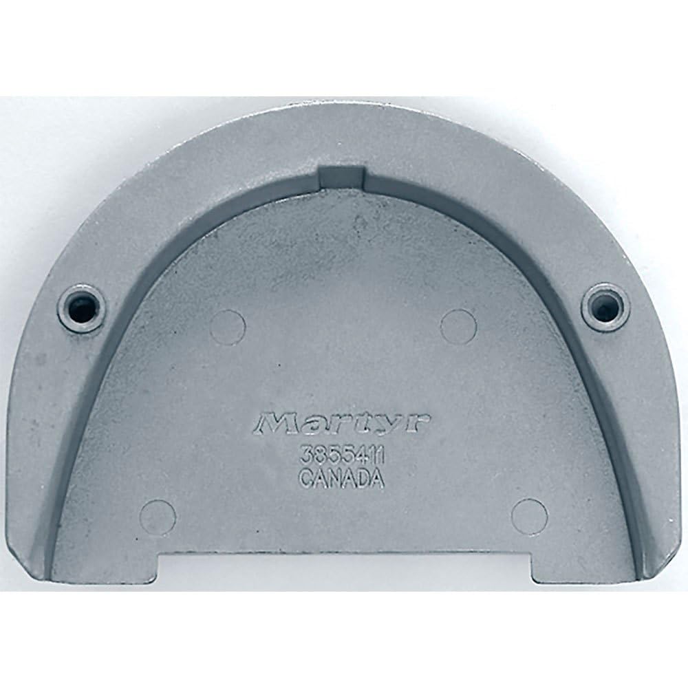 Martyr CM3855411A, Aluminum Alloy Volvo Penta Transom Plate Anode for SX drive