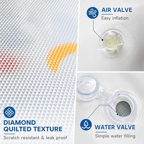 Accessoires animaux gonflables robustes et lit d'eau de qualité supérieure - 6