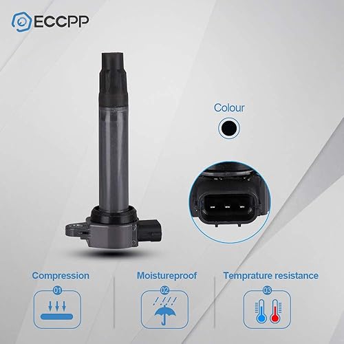 Vista 1893 de ECCPP Bobinas de encendido portátiles de repuesto para automóvil compatibles con Infiniti I30/para Nissan Maxima 3.0L V6 2000-2001 Reemplazo
