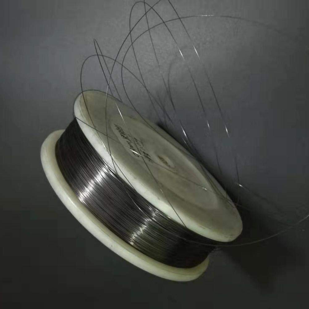 Genérico 10 Metros 99,95% Pureza tungsteno Wire DIY Experimento de tungsteno de Alambre (tamaño : 0.25mm White)
