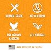 Full Moon Chicken Jerky Healthy All Natural Dog Treats Human Grade Made in USA Grain Free, 1.5 Pound (Pack of 1) #5