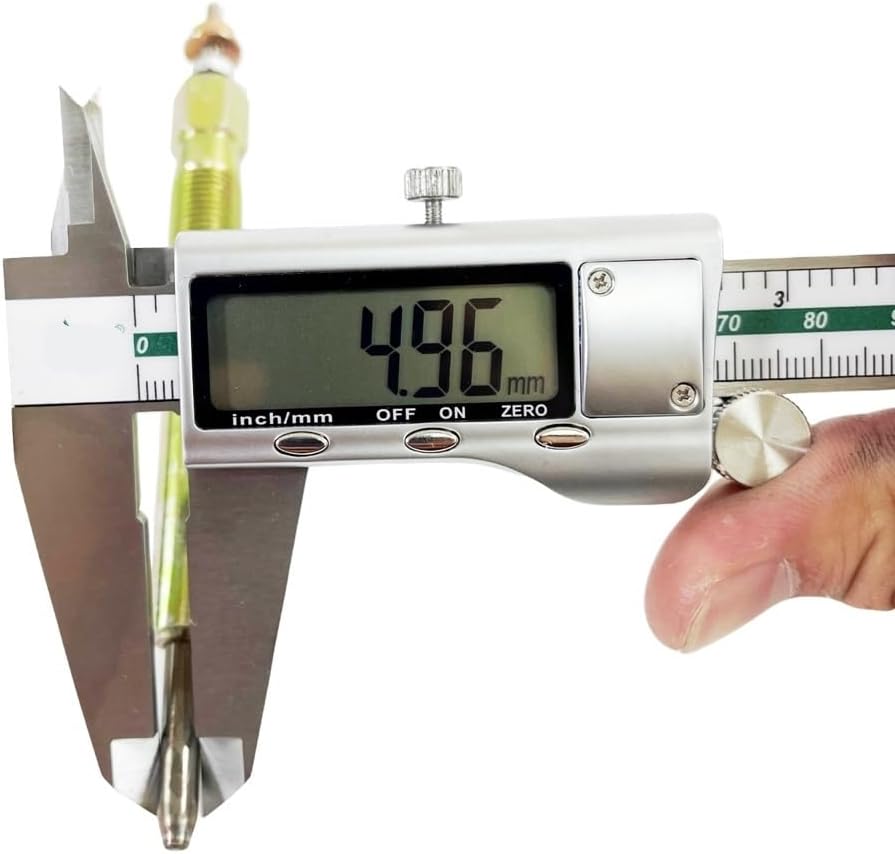 Compatible with Isuzu for 4JB1 4JB1T 4JG1 4JG1T 4JA1 4JA1T Engine 8-94133-759-9 4pc Glow Plugs Set