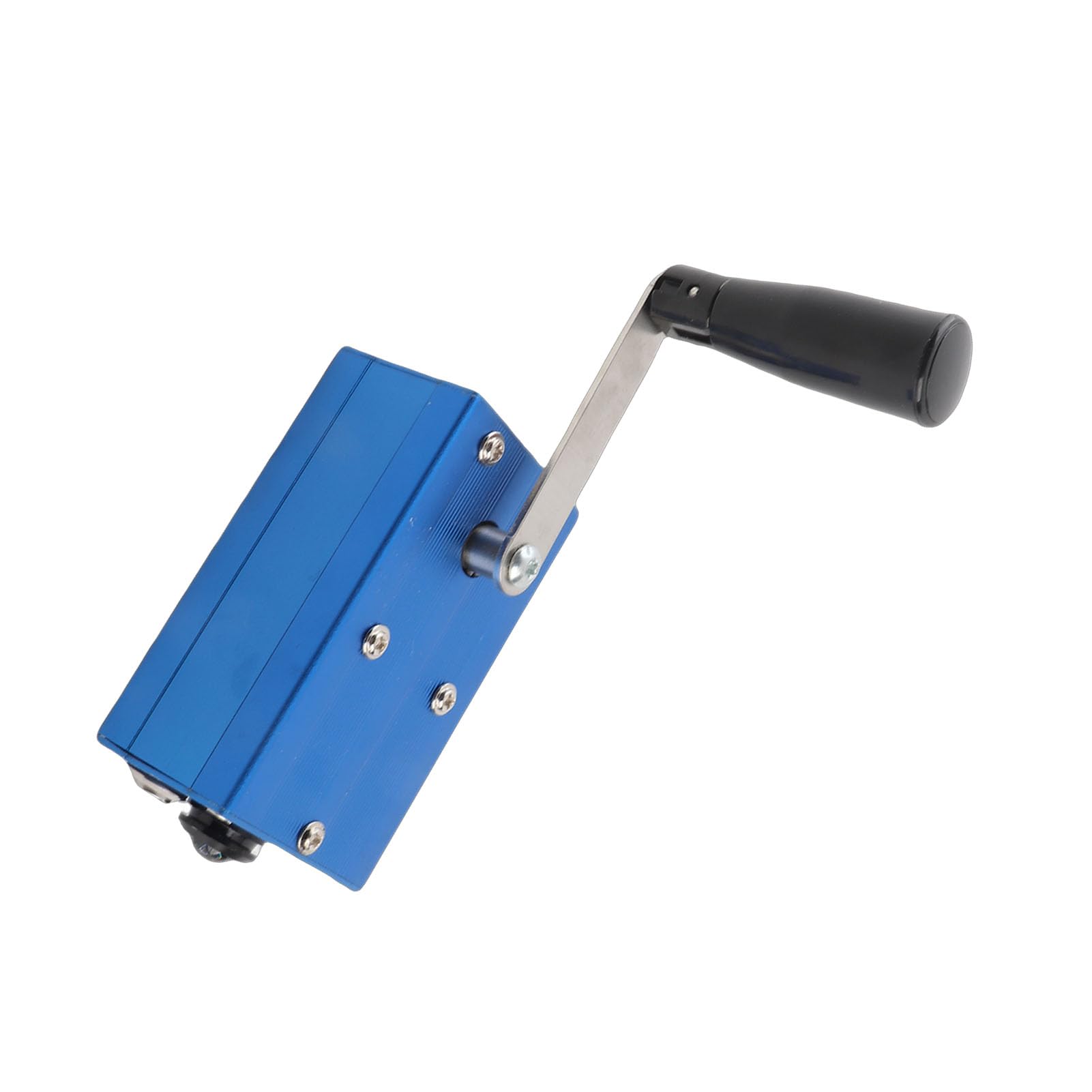 Generic Generador de Manivela Generador de Emergencia Portátil USB de Aleación de Aluminio Salida de 3 W a 4 W con Lámpara COB para Acampar Al Aire Libre Corte de Energía Uso de Emergencia