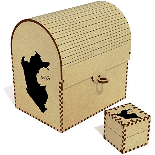 Azeeda 'Peru Country' Treasure Chest/Jewellery Box (TC00027001)