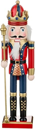 Miniatura 8 de Adorno de cascanueces de madera O-Toys, decoración navideña, figuras, juguetes de marionetas, regalos de navidad, decoración del hogar (12