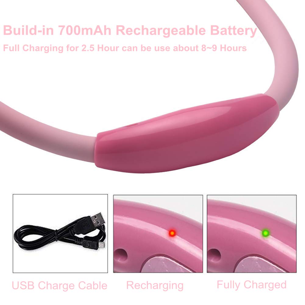 Luz LED flexible ajustable manos libres, lámpara de lectura, cuello recargable, 4 luces LED para libro, luz para lectura de cama o lectura en coche, lámpara de lectura USB
