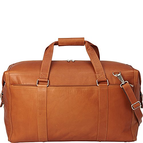 Extra Large Zip-Pocket Duffel, Saddle, One Size3