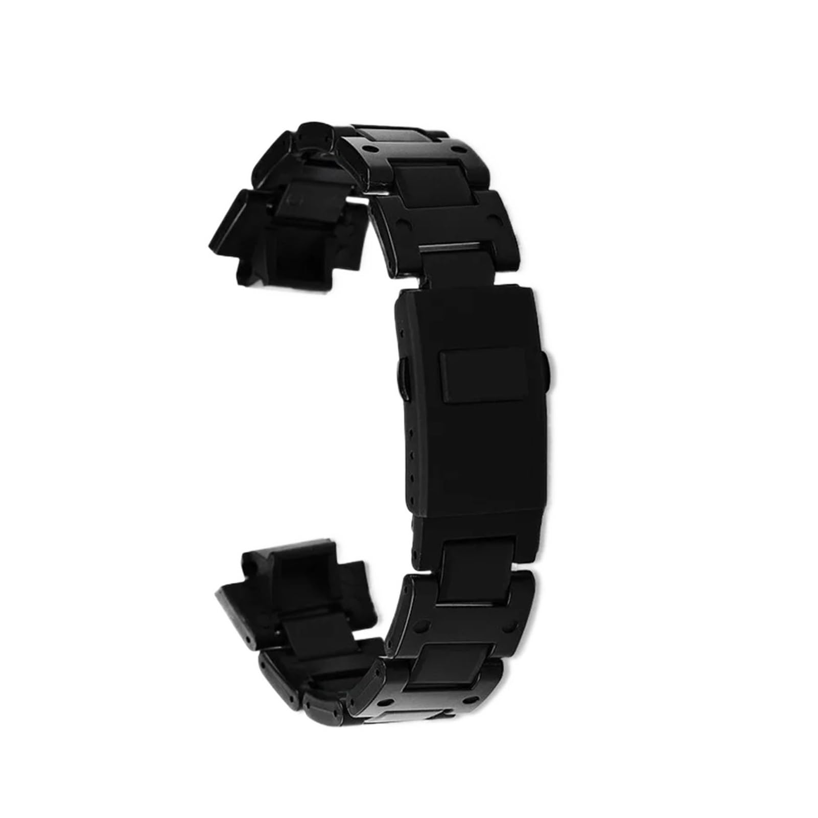 Bracelet Casio DW-5600 en acier et plastique avec boucle pliante - 6