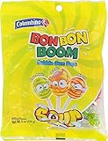 Colombina Bon Bon Boom Sour Bubble Gum Pops - 6-oz. Bag
