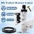 31705 31688 RV Toilet Valve Kit Fits for Thetford Aqua-Magic V High and Low Models Freeze Resistance & Leakage-Resistant, Replace 31687 31835 31658 31652 31667 31675 31676 RV Toilet Water Valve Parts