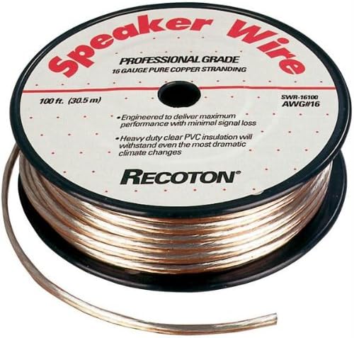 SWR16100 Digital Audio Speaker Wire, 16 AWG, (100 feet)