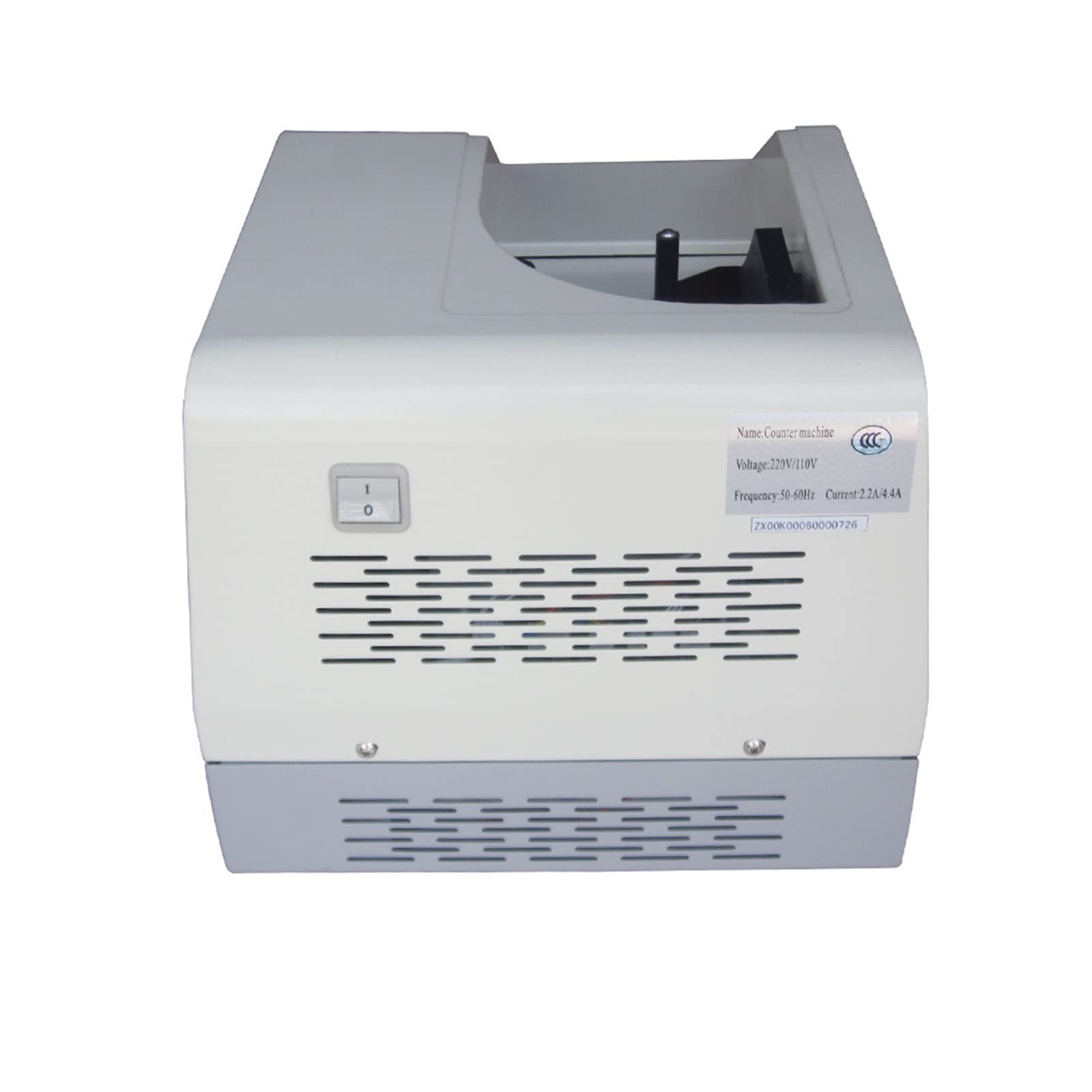 Caja registradora para pequeñas empresas, El mostrador de dinero agrupa múltiples monedas de moneda de conteo de dinero con Lcd Mostrar contador de billetes de dinero de la factura del vacío para supe