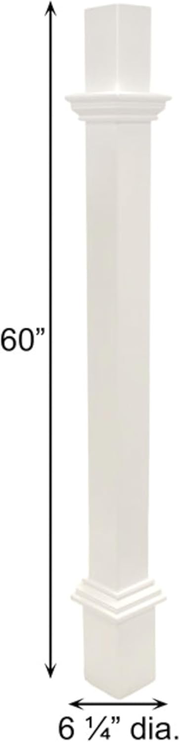 Camellia Bird Feeder with Decorative Mounting Post, Copper Colored Roof, 2 Quart PVC Seed Feeder with White Vinyl Post and Ground Anchor, Elegant Outdoor Bird Feeding Station