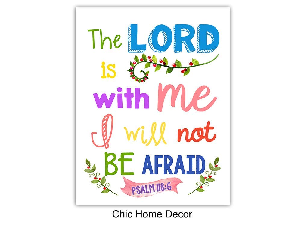 Bible Verse Wall Art Scripture Wall Art Christian Wall Art for Kids