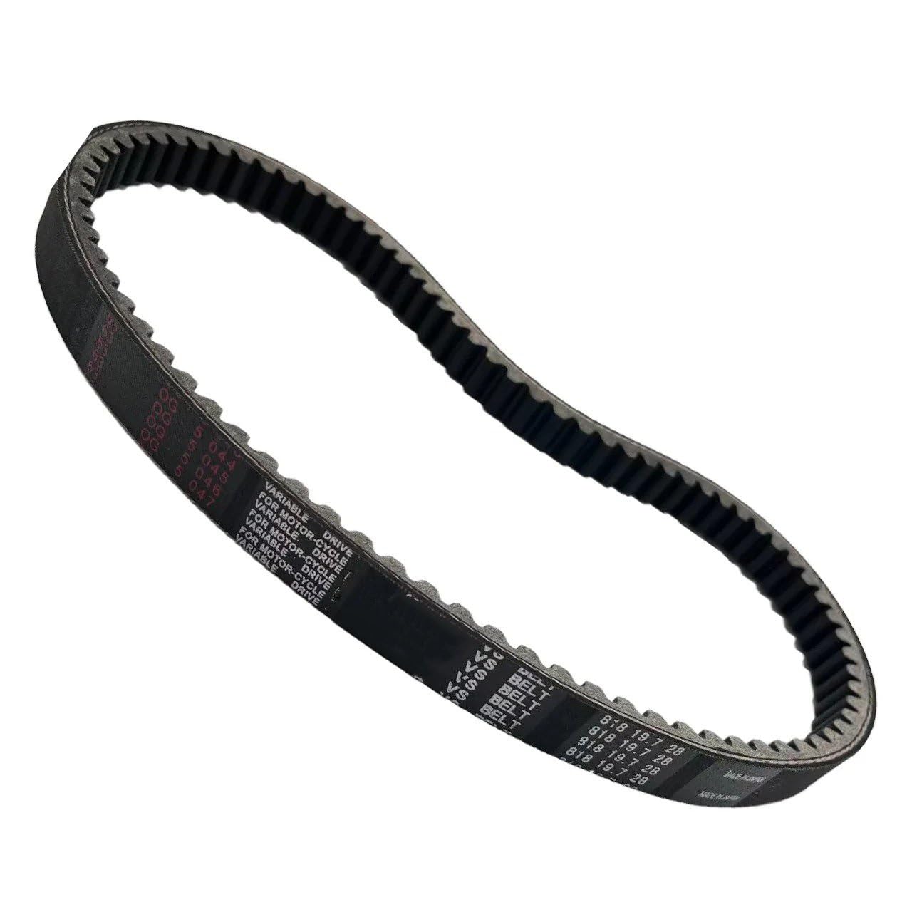 Correa Transmisión Correa Transmisión Para Kevlar 818 19.7 28 Scooter Ciclomotor ATV CVT Fibra Para Sym JET4 Para FIDDLE 2/3 SF3 QP125 Para ORBIT Para CROX 125 150 Drive Belt
