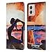 Head Case Designs Officially Licensed P.D. Moreno One-Legged King Pigeon Pose Yoga Silhouettes Leather Book Wallet Case Cover Compatible with Motorola Moto G53 5G