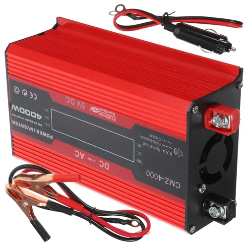 Convertisseur auto charge rapide avec double USB et affichage LCD de tension