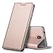 Produktbild Conie EF24565 Electroplated Flip Case Kompatibel mit Nokia 1, PU Leder Hülle Flip Wallet Cover Kartenfächer Standfunktion Magnetisch für Nokia 1 Etui Rosegold