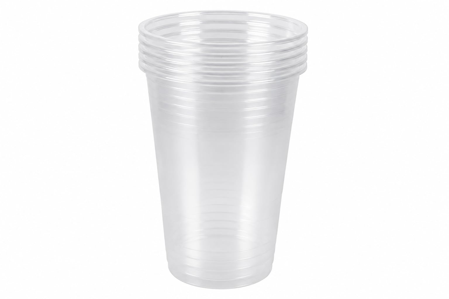 Vaso Transparente Polipropileno (PP) 330 ml - 1250 uds - Reutilizables - Ecológicos - Resistentes - Ideal para Fiestas, Oficinas, Catering