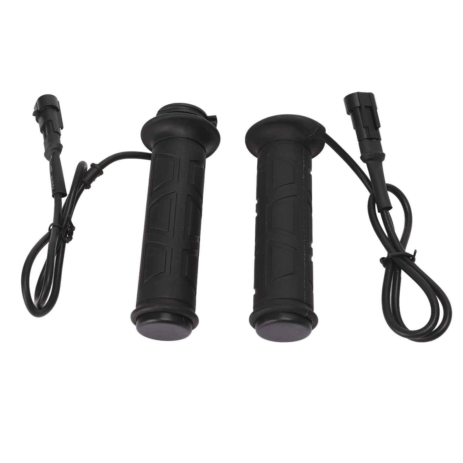 Poignée chauffante pour Moto 22 mm, 3 Vitesses, température réglable, en Alliage d'aluminium TPV Noir, Universel pour Toutes Les Motos, VTT, Confort de Conduite en Hiver