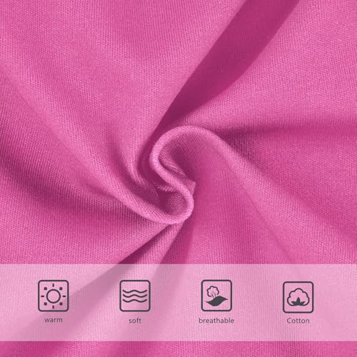 Joisal Toddler Girls Underwear 2t Cotton Cute Panties Girl Flower Undies Kids Briefs Camellia Pink3