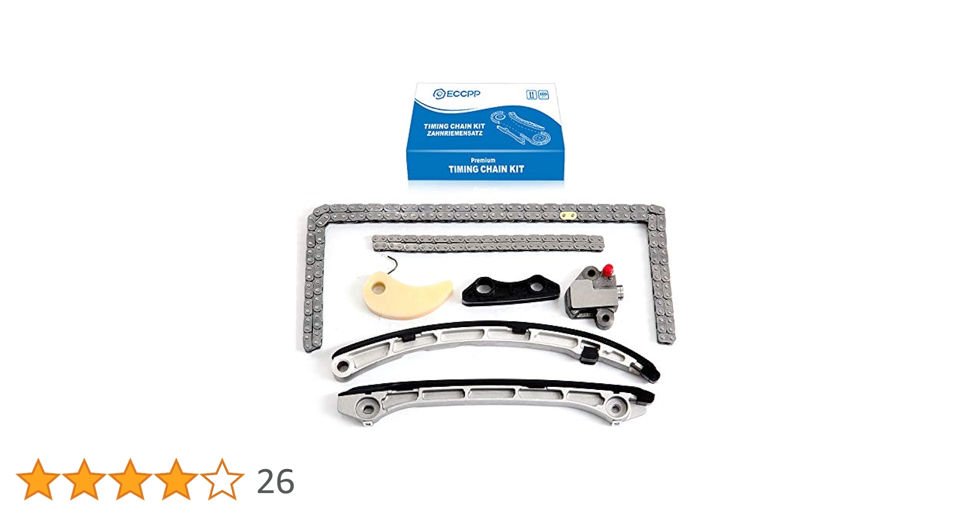 ECCPP Timing Chain Kit for Mazda Speed 3 6 CX-7 Turbo 2.3L