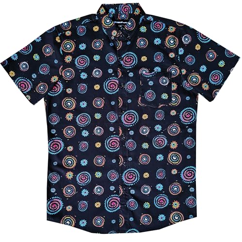 Image of Molokai Surf Button Down Slim Fit Hawaiian Short Sleeve Shirts