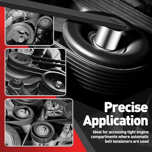DNA MOTORING 9-Piece Serpentine Belt Tool Set