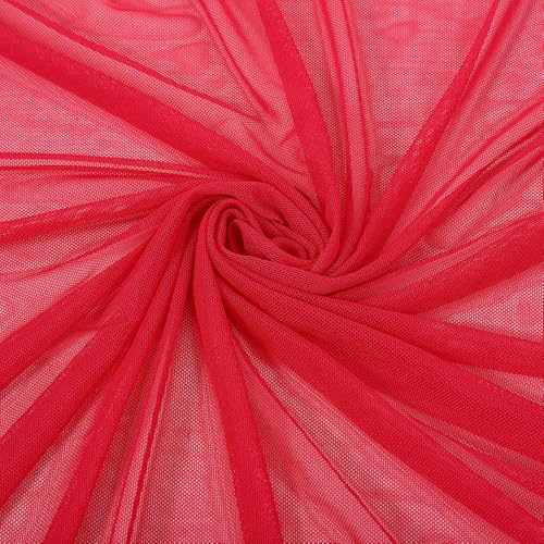 Tela de tul de 1 m para manualidades, venta por metro, ancho de 220 cm, telas para coser, tela decorativa para coser, acolchar, manualidades, manualidades, álbumes de recortes, cortinas, disfraces,