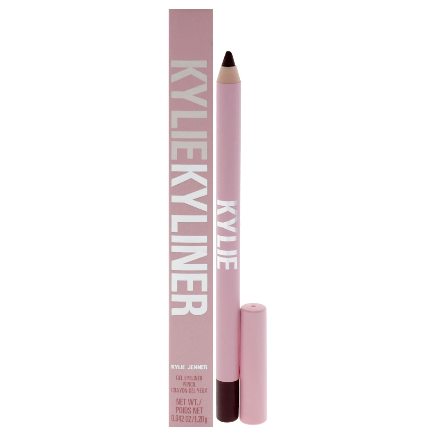 Kylie Cosmetics Gel Eyeliner Pencil - 007 Matte Plum for Women - 0 04 oz Eyeliner