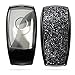 kwmobile Coprichiave Compatibile con Mercedes Benz Smart-Key (solo Keyless) - Car Key Cover Copri Chiave Brillante - Protezione Totale Telecomando Auto - Brillantini Strass