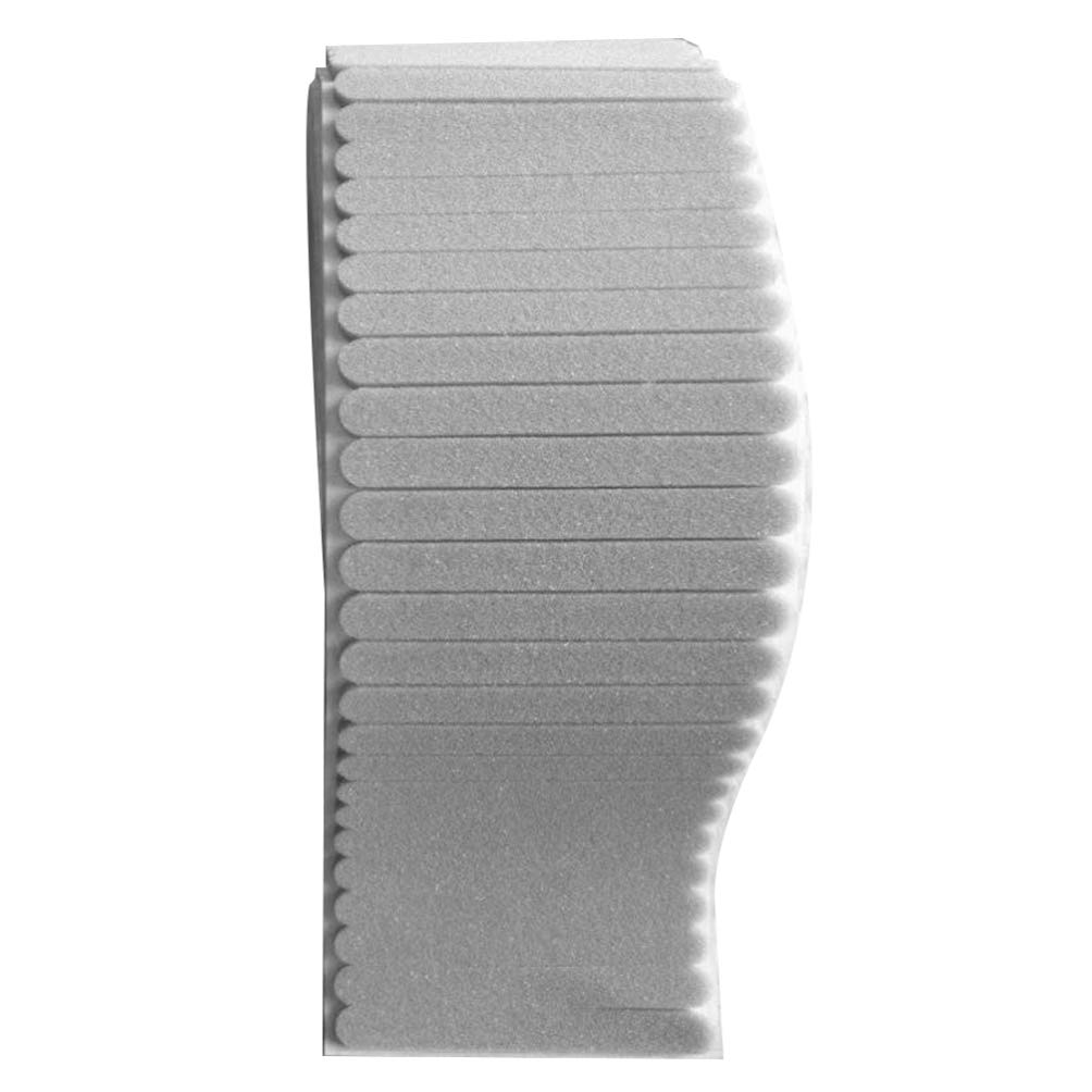 HEALLILY Nasenrücken Streifen Nasenbügel Selbstklebend Schwamm Streifen Brille Antibeschlag Grau Nasensteg Pad Aufkleber Gesicht Bandana Unterstützung 200PCS DIY Basteln Zubehör