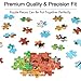 LELEMON United States Puzzles for Kids Ages 4-8,100 Pieces USA Fun America Animal Map Learning Educational Toys for Boys Girls